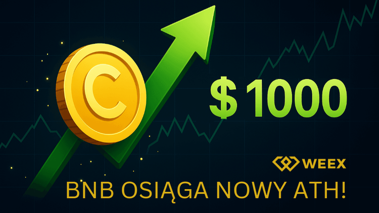 BNB osiąga nowy rekord wszech czasów! ATH przekracza 1000 USD