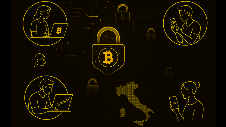 Investire in crypto senza troppi rischi: guida per italiani 2025
