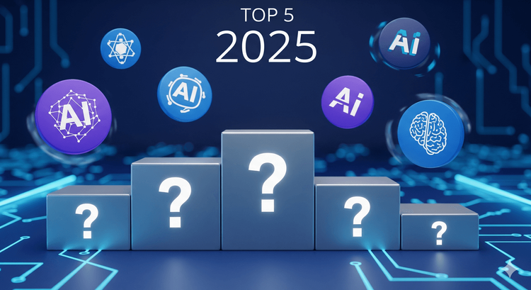 Top 5 des cryptos IA les plus prometteuses en 2025