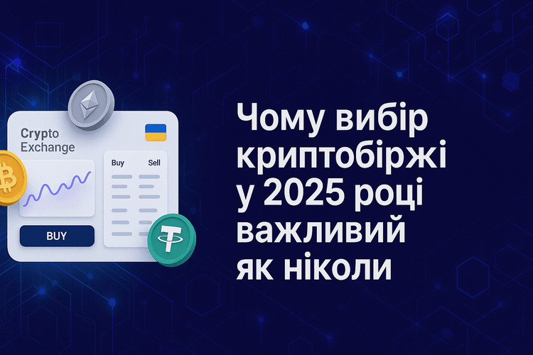 Чому вибір криптобіржі у 2025 році важливий як ніколи