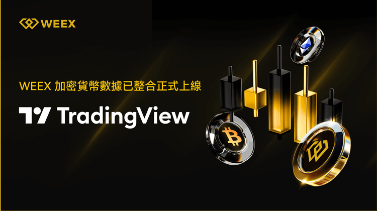 WEEX正式整合TradingView，提供更強大的交易分析體驗