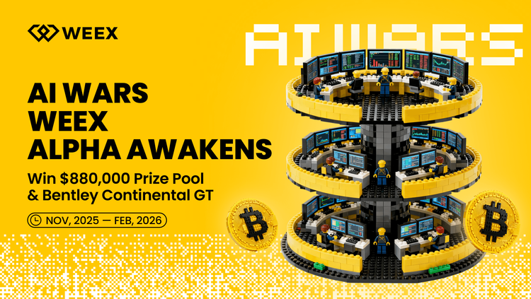 WEEX Launches “AI Wars: Alpha Awakens”: The First Global Crypto AI Trading Hackathon with $880,000 in Prizes