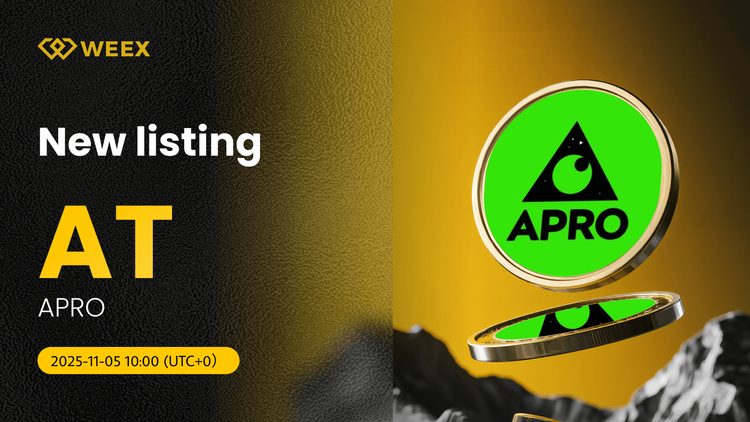 AT USDT Pair Gelistet auf WEEX: APRO Coin Trading öffnet