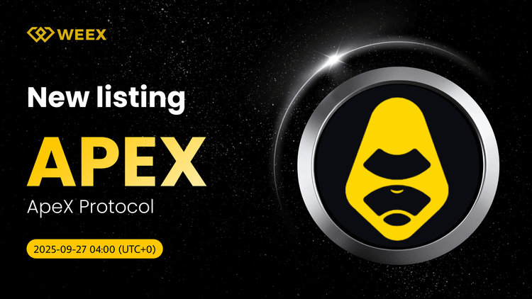 WEEX Lists APEX USDT for ApeX Protocol (APEX) Coin