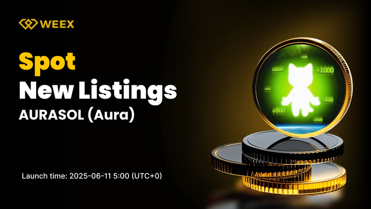 Aura (AURASOL) Now Trading on WEEX Spot with AURASOL USDT Pair