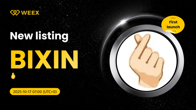 BIXIN USDT Debuts on WEEX Spot