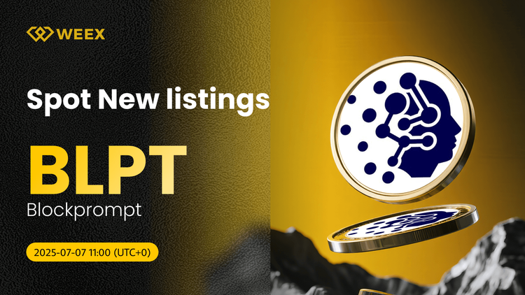Blockprompt (BLPT) Now Listed on WEEX Spot