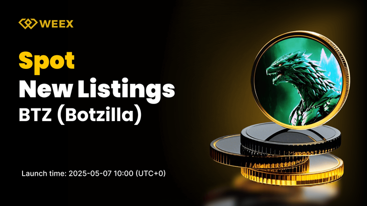 Botzilla (BTZ) Launches on WEEX with BTZ USDT Trading Pair