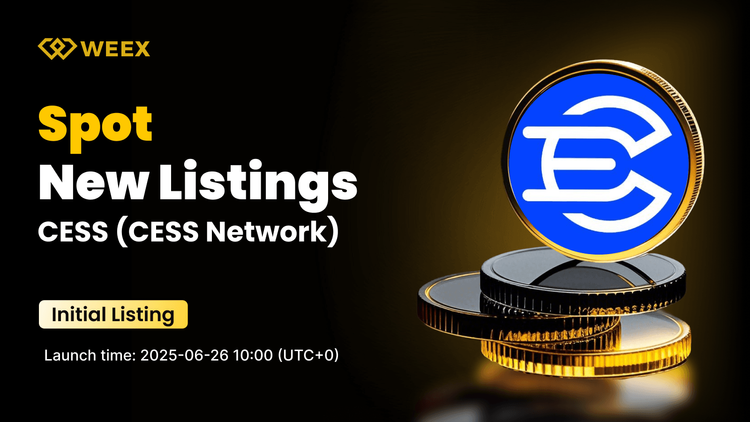 CESS Network (CESS) New Listed on WEEX Spot