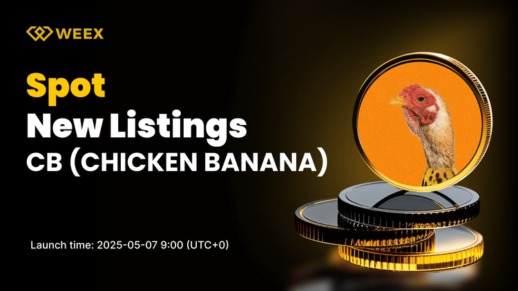 CHICKEN BANANA (CB) Now Trading on WEEX – CB USDT Pair Goes Live