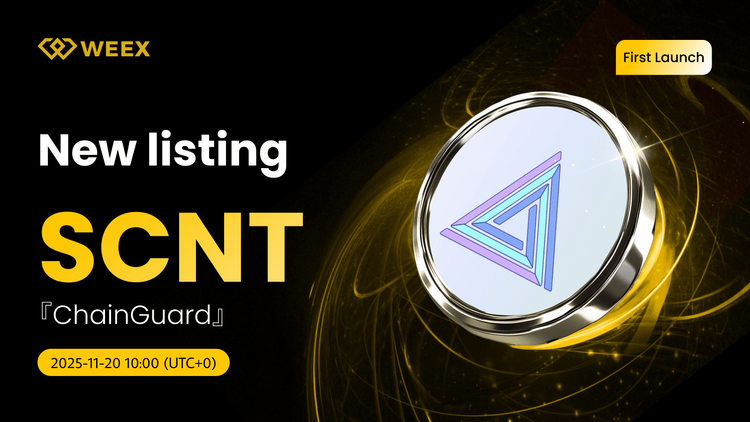 Trade SCNT USDT: ChainGuard (SCNT) Coin Listed on WEEX Spot