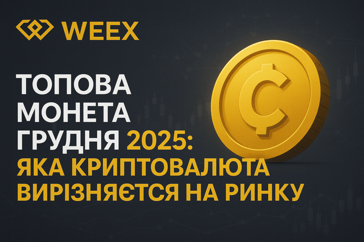 Топова монета грудня 2025: яка криптовалюта вирізняється на ринку
