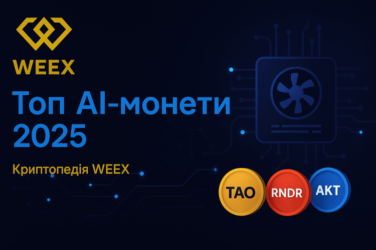 Топові AI‑монети 2025: яка AI‑монета має найбільший потенціал