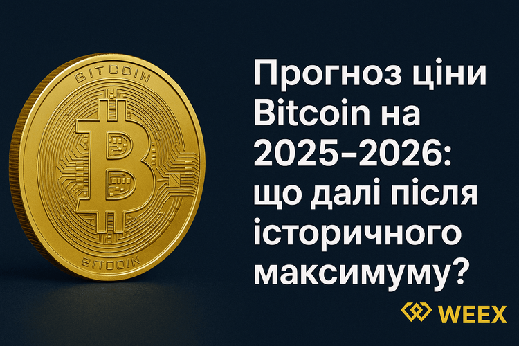 Прогноз ціни Bitcoin на 2025–2026: що буде далі після історичного максимуму?