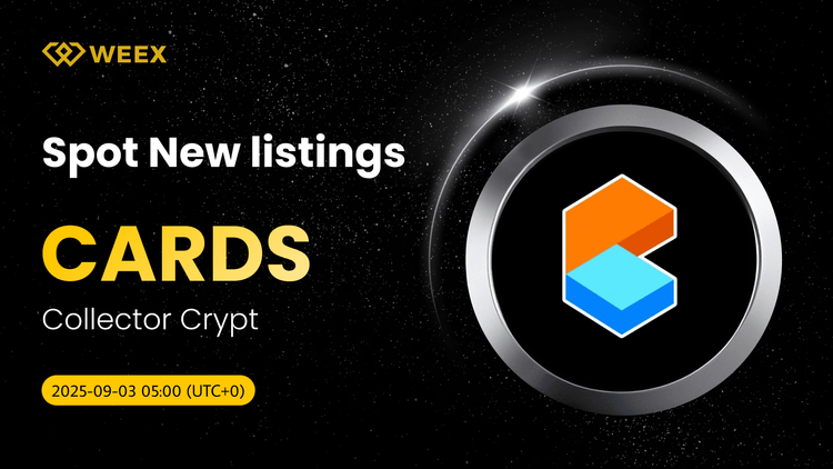 Collector Crypt (CARDS) Listed on WEEX – Trade CARDS USDT