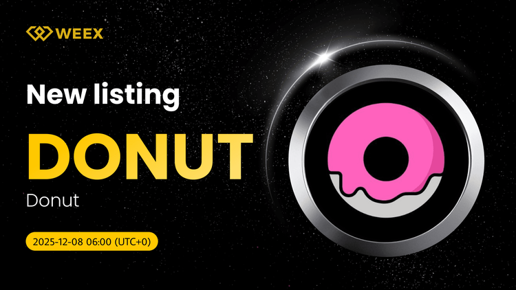 DONUT USDT Trading Now Open on WEEX Exchange