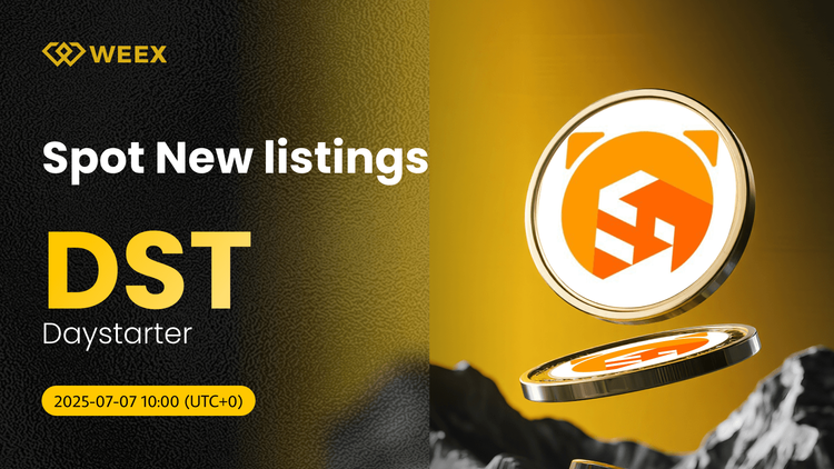 Daystarter (DST) Gets Listed on WEEX Spot