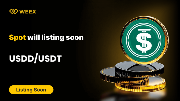 Decentralized USD (USDD) Coming Soon to List on WEEX Spot