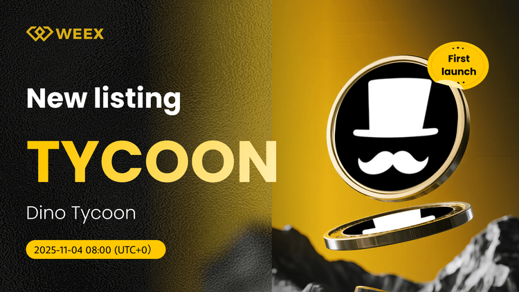 TYCOON USDT Spot Trading Is Now Live on WEEX Exchange