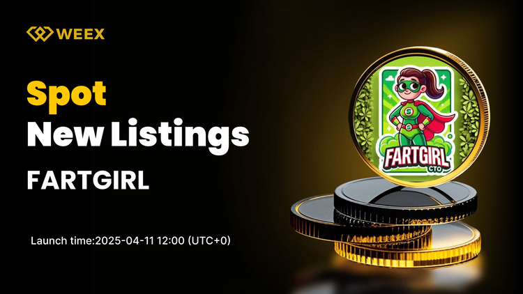 FARTGIRL (FARTGIRL) debuta en WEEX Spot - Opere con el par FARTGIRL USDT ahora