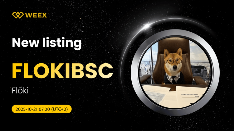 FLOKIBSC USDT 在 WEEX 上交易： Flōki (FLOKIBSC) 硬幣上市