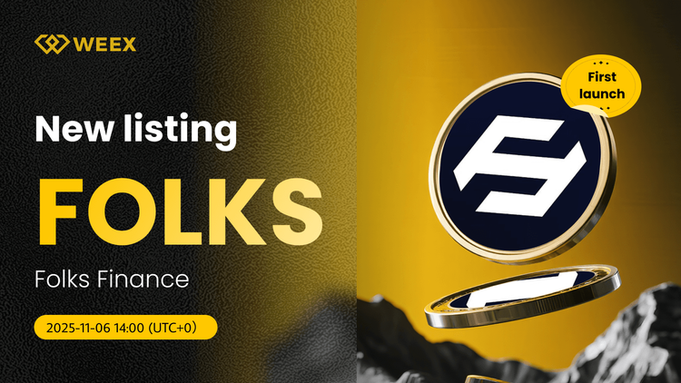 FOLKS USDT Spot Trading Live on WEEX para Folks Finance Coin