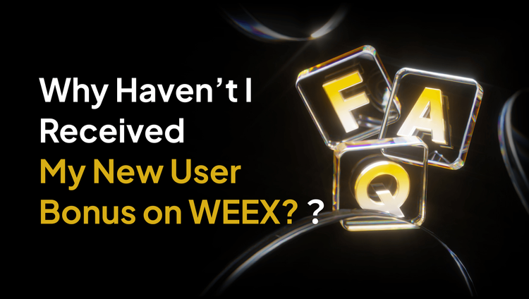 Why Haven’t I Received My New User Bonus on WEEX?