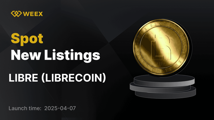 LIBRECOIN (LIBRE) ya disponible en WEEX - LIBRE USDT Trading Open