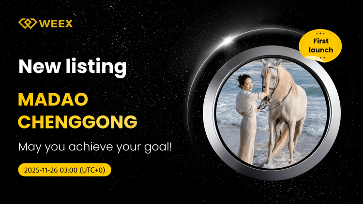 MADAOCHENGGONG USDT Spot Trading Pair Listado na WEEX Exchange