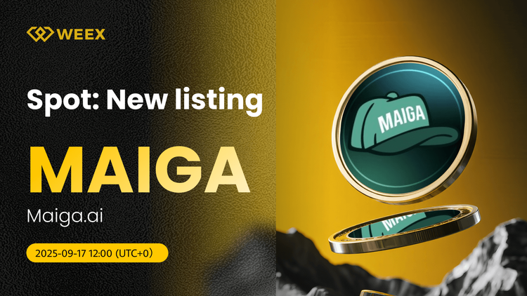 MAIGA USDT Trading is Live on WEEX for Maiga.ai Coin