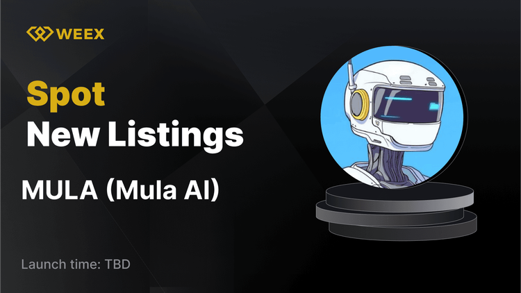 Mula AI (MULA) listado en WEEX Spot - ¡Haz trading ahora con MULA USDT!