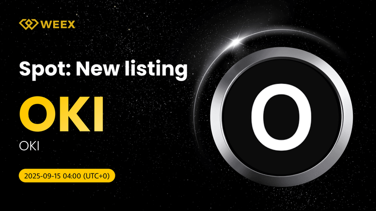 OKI USDT is Now Live on WEEX: Trade OKI Coin