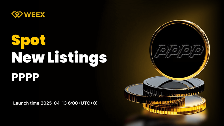 El par PPPP USDT se lanza en WEEX Spot