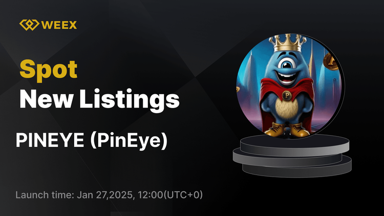 El par PinEye USDT comienza a operar en WEEX Spot