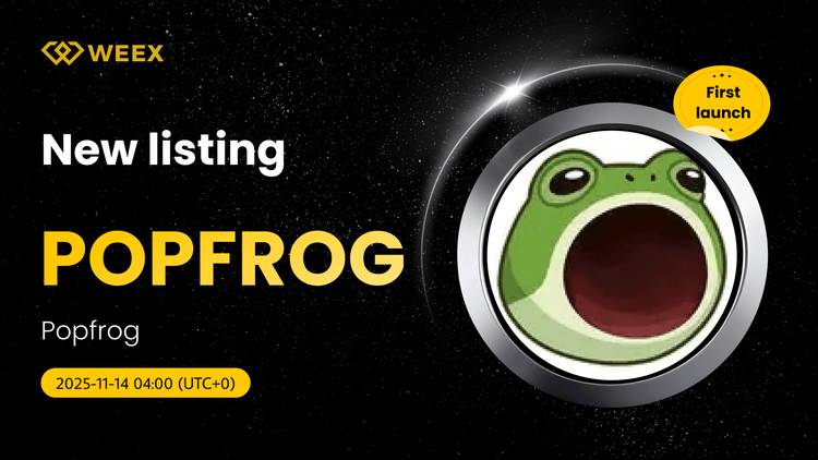 POPFROG USDT New Listed on WEEX Spot