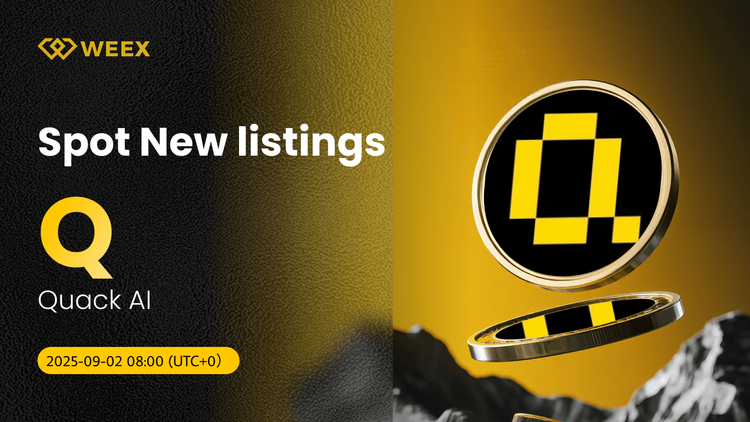 Quack AI (Q) Goes Live on WEEX Spot with Q USDT Trading