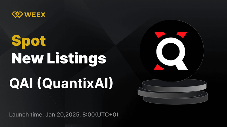 QuantixAI (QAI) Ahora listada en WEEX – QAI USDT Pair Trading Opens