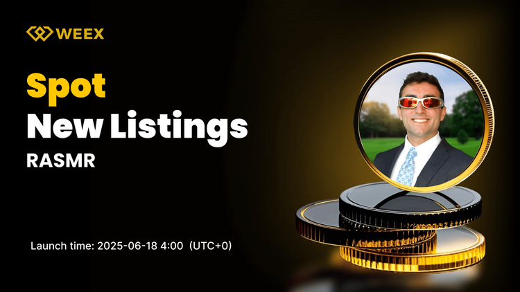 RASMR Coin Now Listed on WEEX Spot