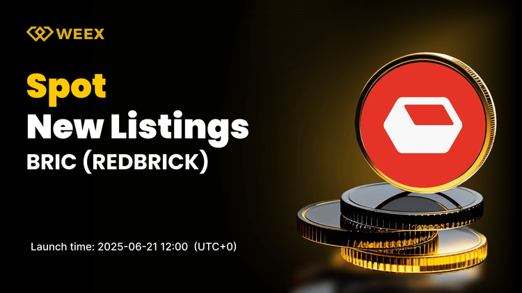 REDBRICK (BRIC) Gets Listed on WEEX Spot