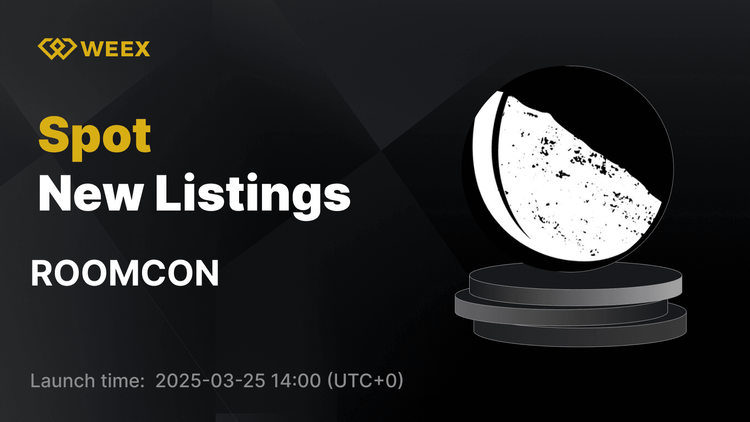 ROOMCON (ROOMCON) اکنون در WEEX Spot پخش می شود - تجارت ROOMCON USDT آغاز می شود