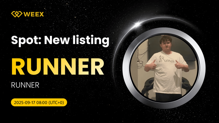 RUNNER USDT Trading Goes Live on WEEX for RUNNER Coin