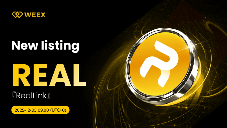 REAL USDT Trading: Listado de monedas de RealLink (REAL) en WEEX