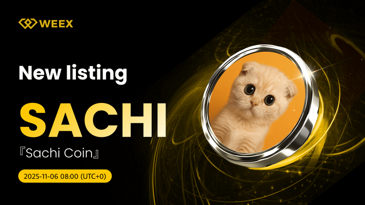 SACHI USDT Spot Trading startet an der WEEX Exchange