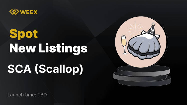 Scallop (SCA) ya cotiza en bolsa y SCA USDT comienza a operar en WEEX