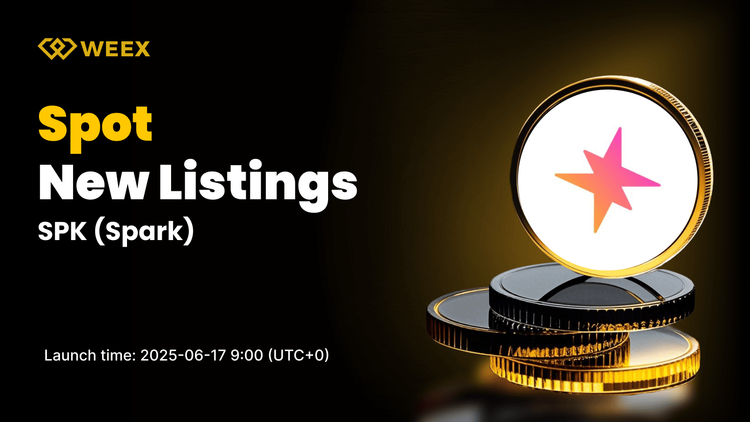 Spark (SPK) Lists on WEEX Spot with SPK USDT Trading Going Live