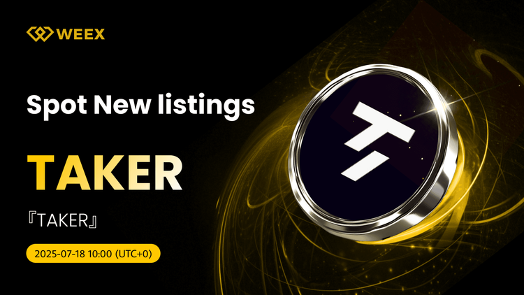 TAKER Token Now Trading Live on WEEX Spot