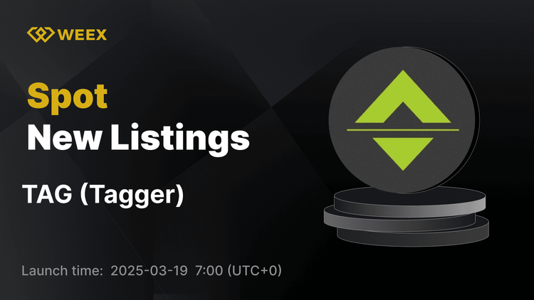 Tagger (TAG) اکنون در WEEX در دسترس است - امروز TAG USDT را معامله کنید