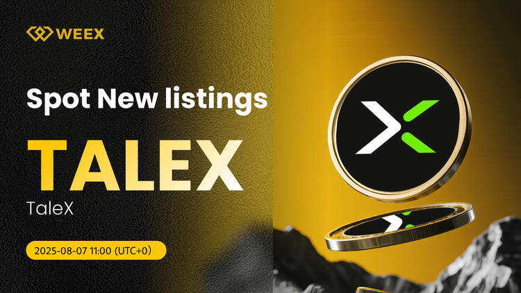 TaleX (TALEX) Now Trading on WEEX with TALEX USDT Pair Live
