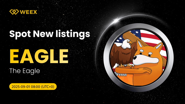 The Eagle Coin Listed on WEEX Spot with EAGLE USDT Trading Live
