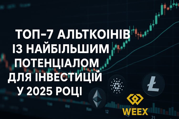 Топ-7 альткоїнів з найбільшим потенціалом для інвестицій у 2025